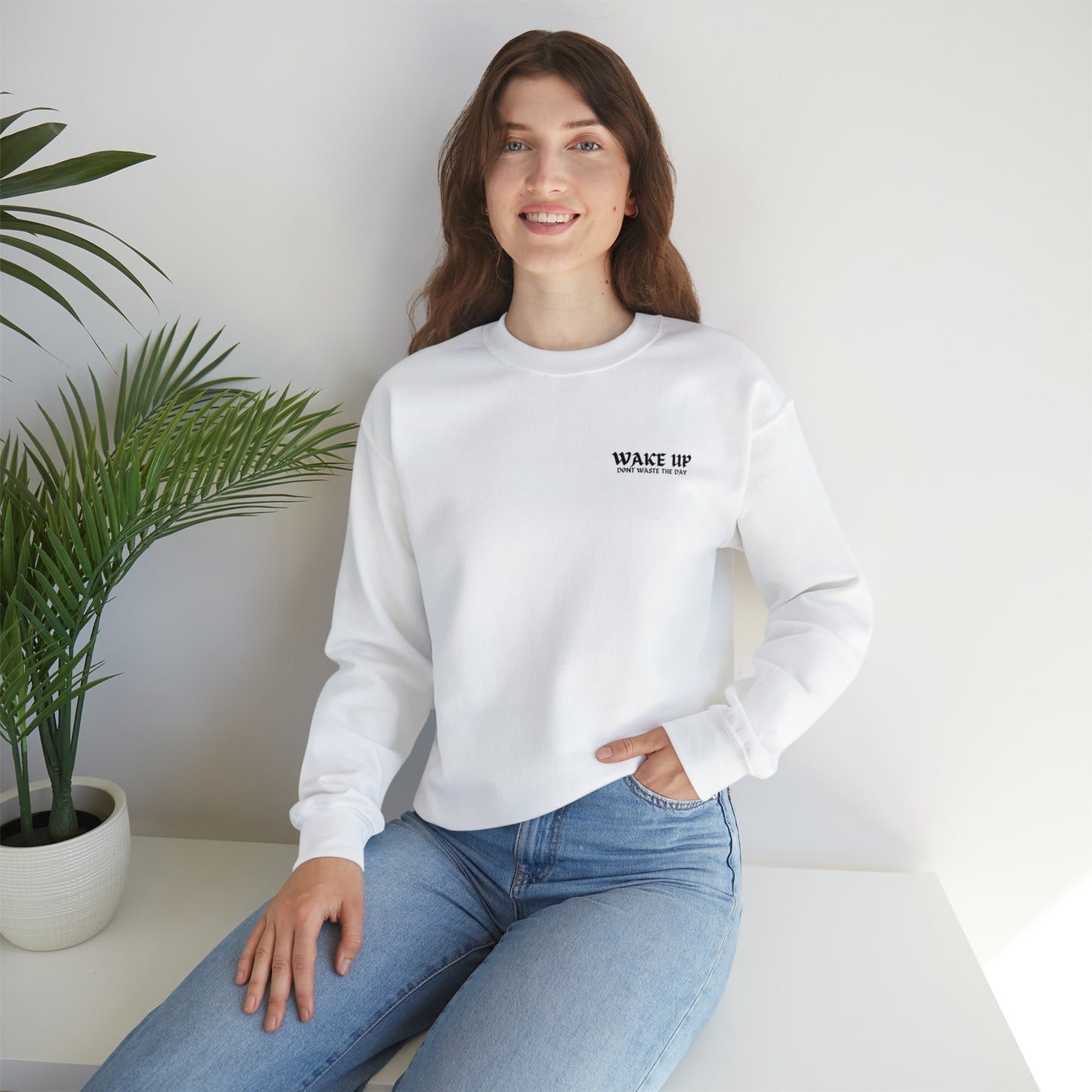 WAKE UP Butterfly Effect Crewneck