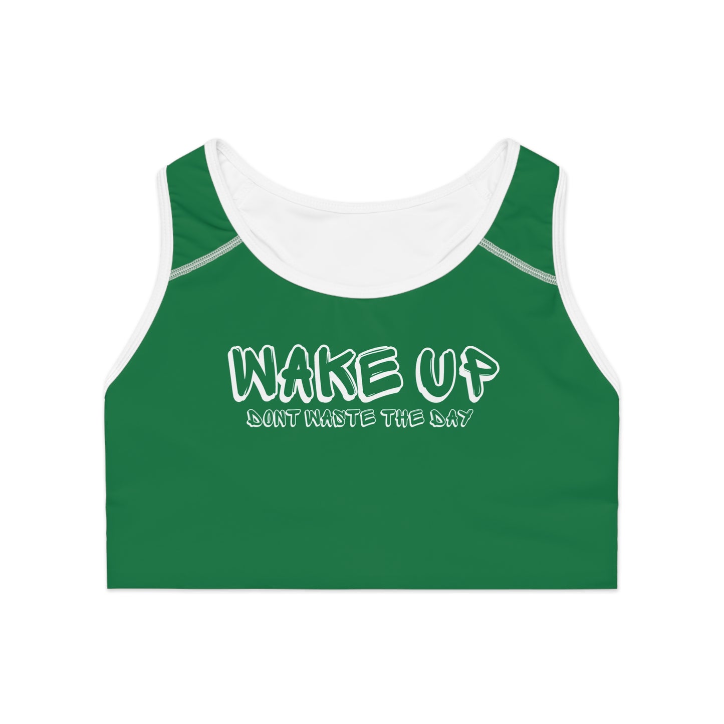 WAKE UP Sprots Bra (Green)