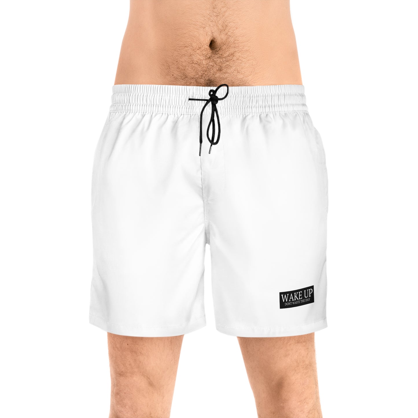 WAKE UP Spring Shorts (White)