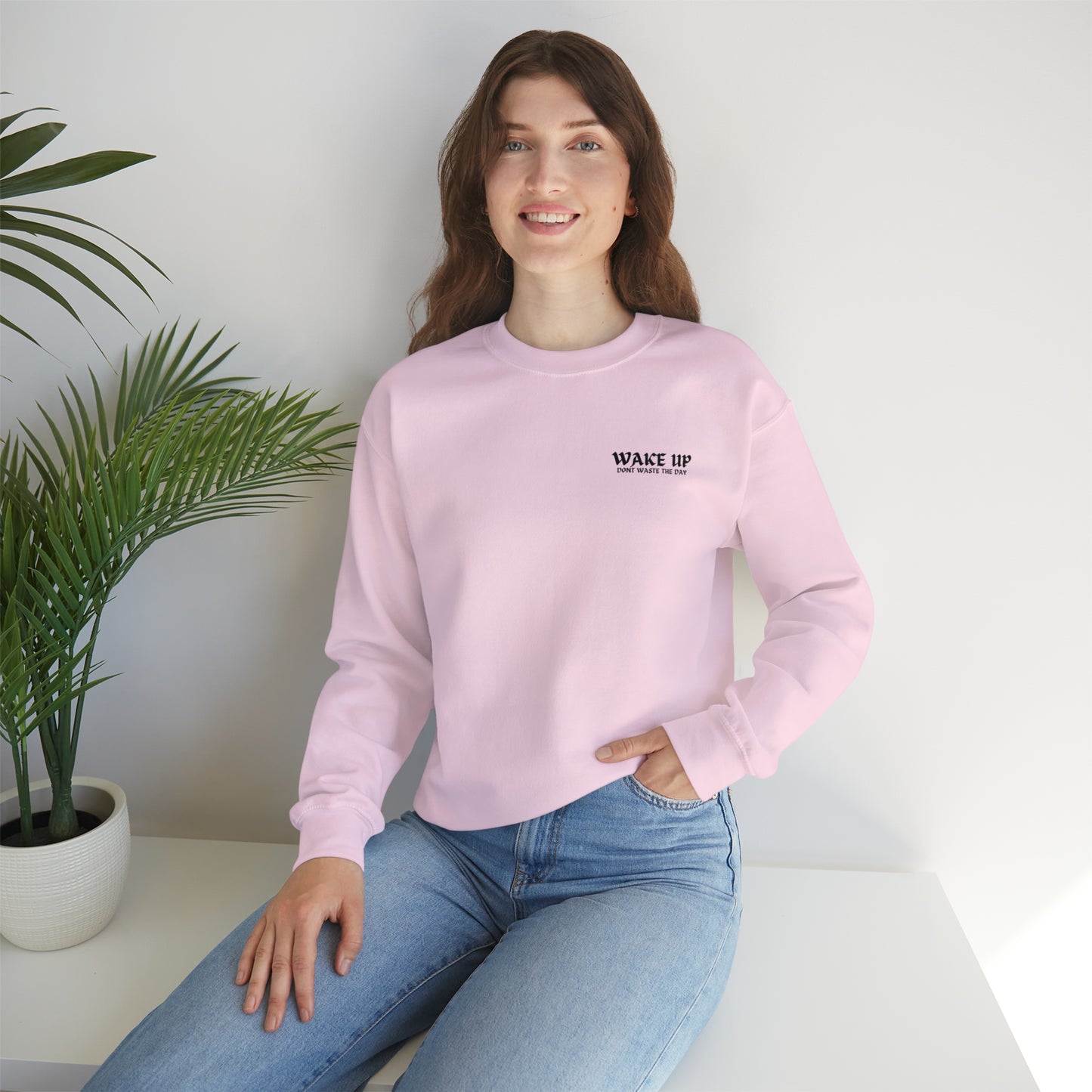 WAKE UP Butterfly Effect Crewneck