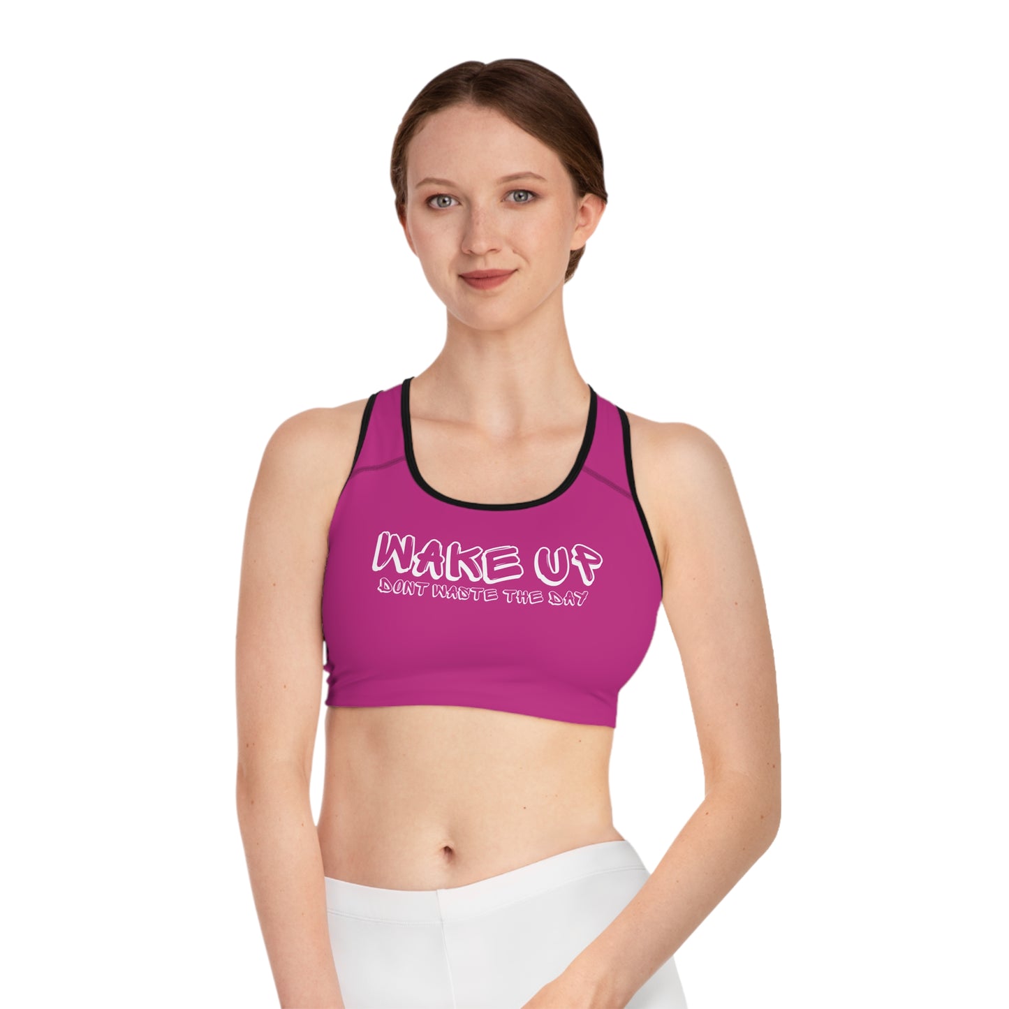 WAKE UP Sprots Bra (Pink)