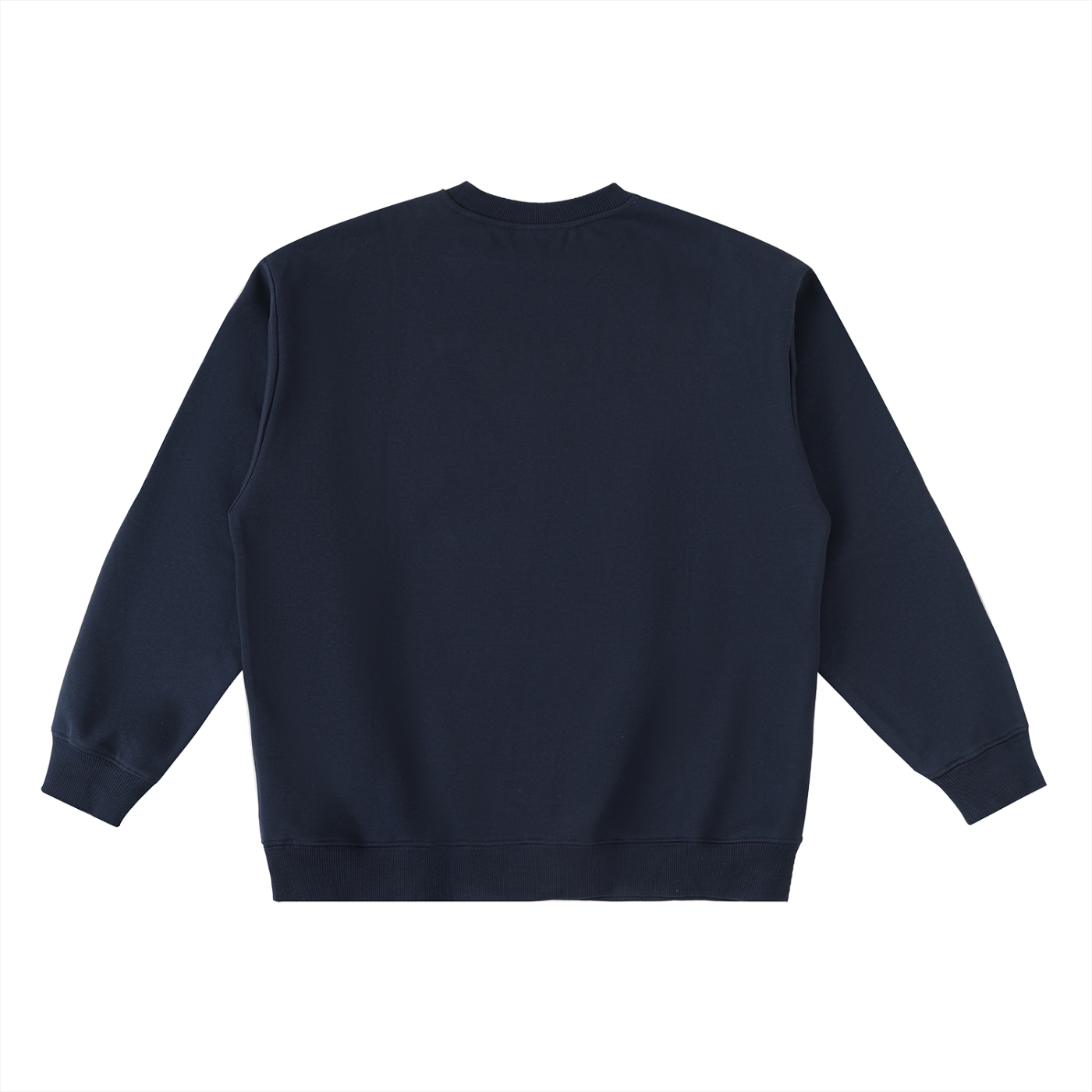 WAKE UP Oversized Crewneck Taped Sweatshirt