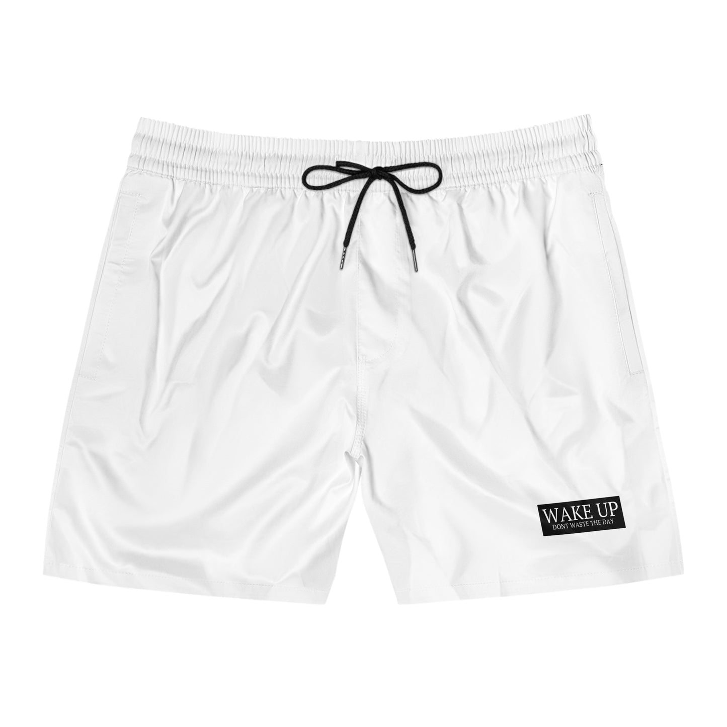 WAKE UP Spring Shorts (White)