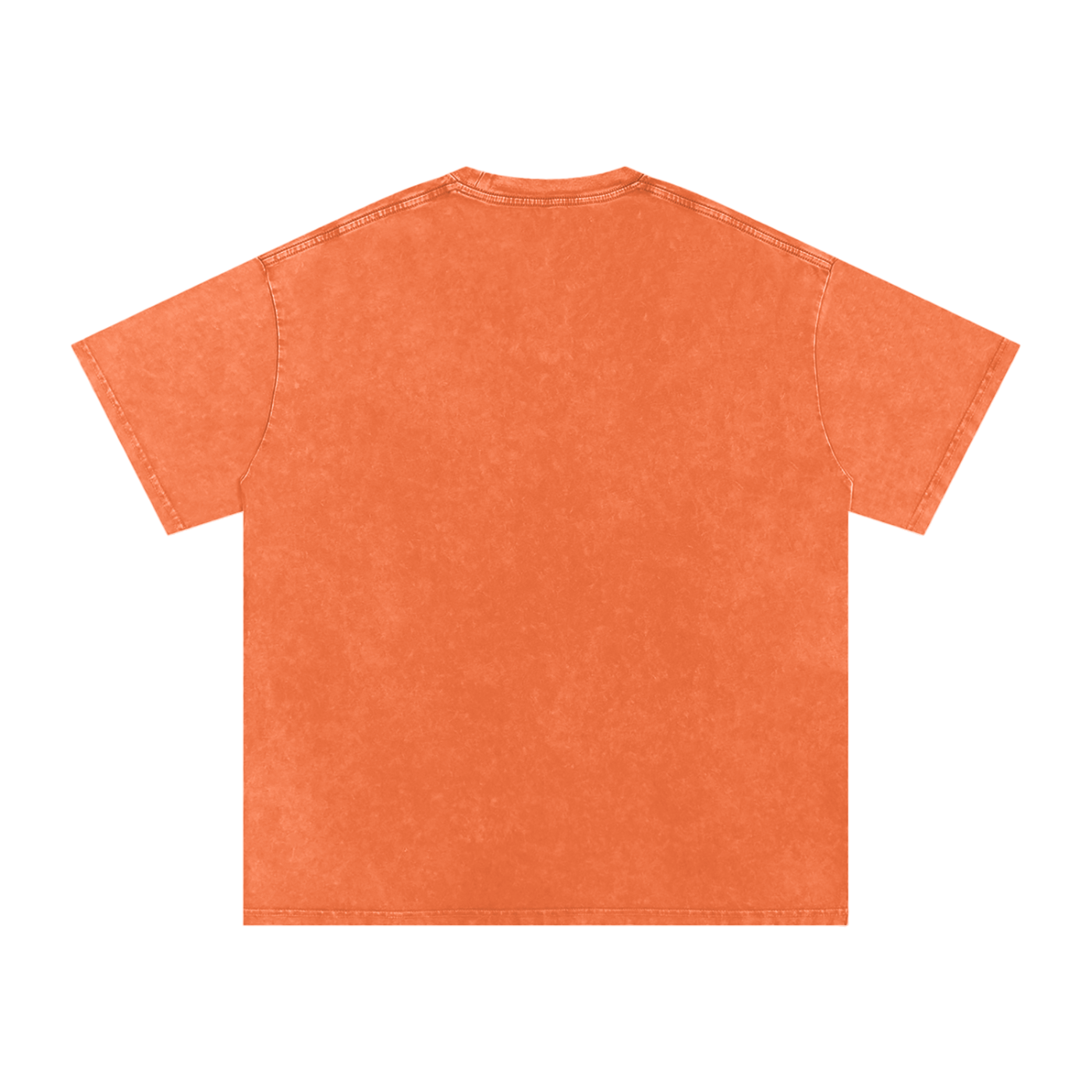 WAKE UP Snow Washed Oversized Cotton T-Shirt