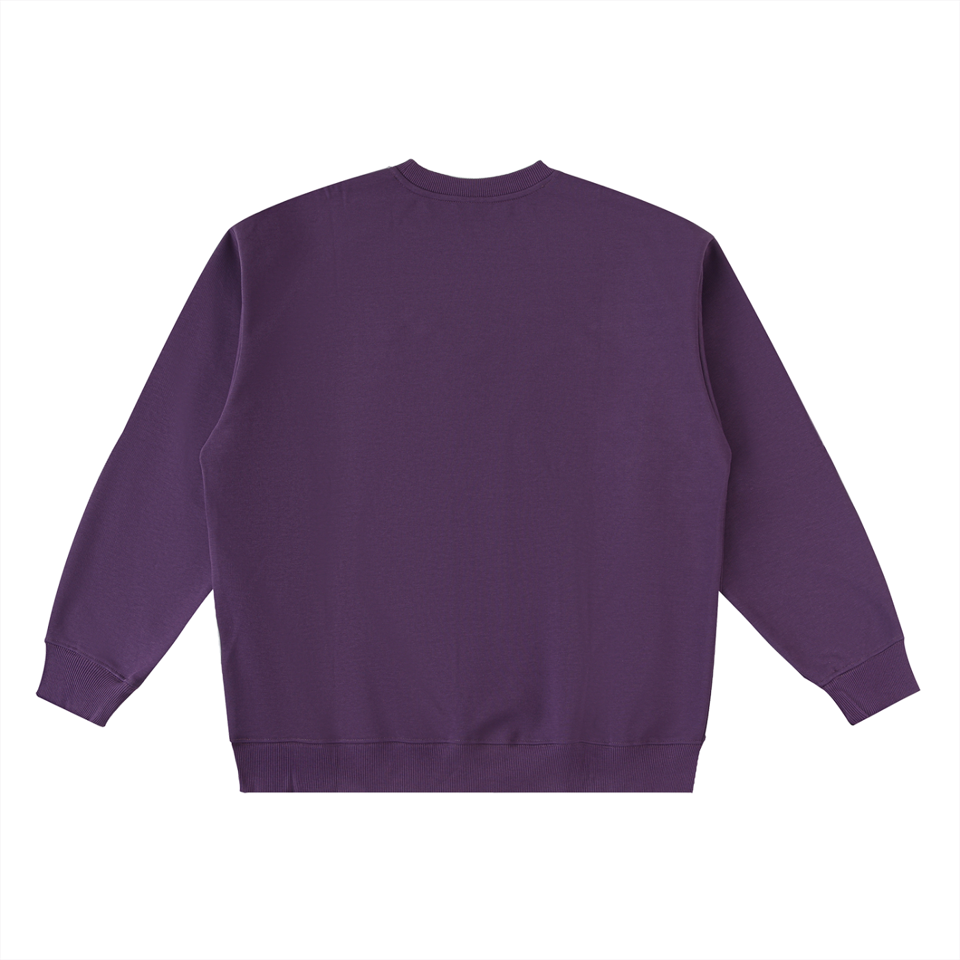 WAKE UP Oversized Crewneck Taped Sweatshirt