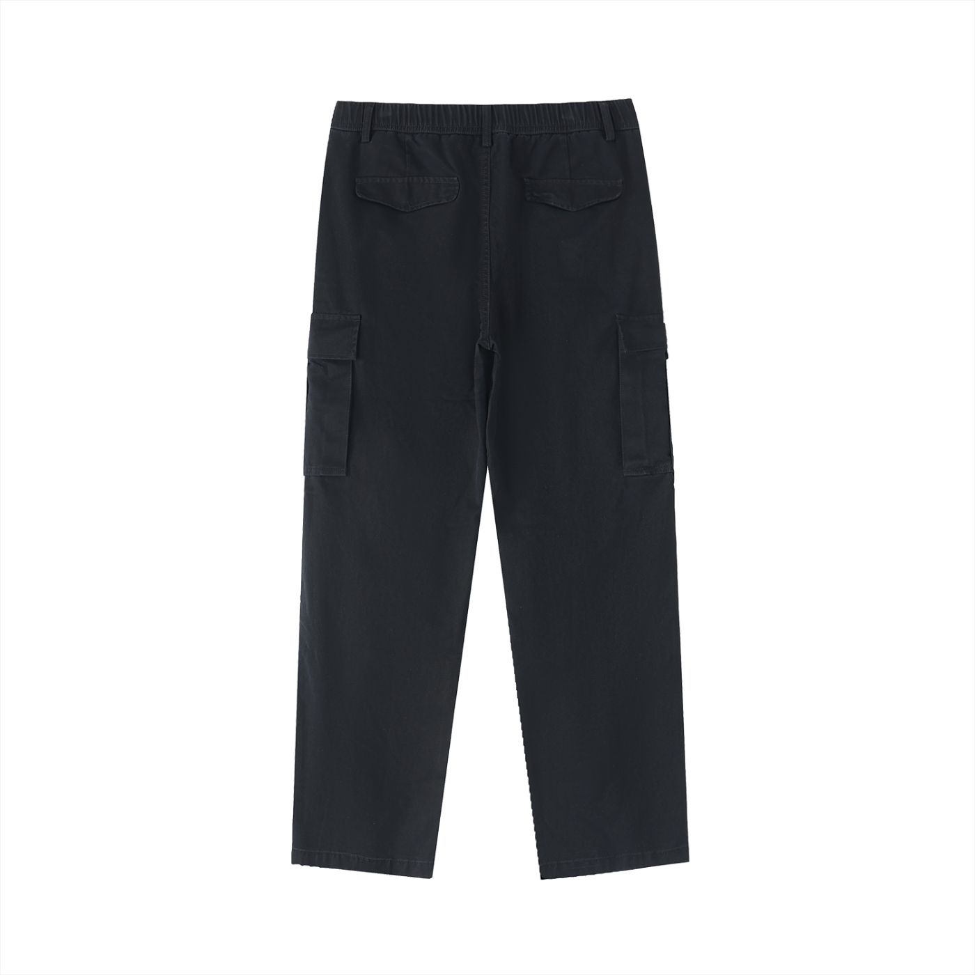 WAKE UP Cotton Elastic-Waist Cargo Pants