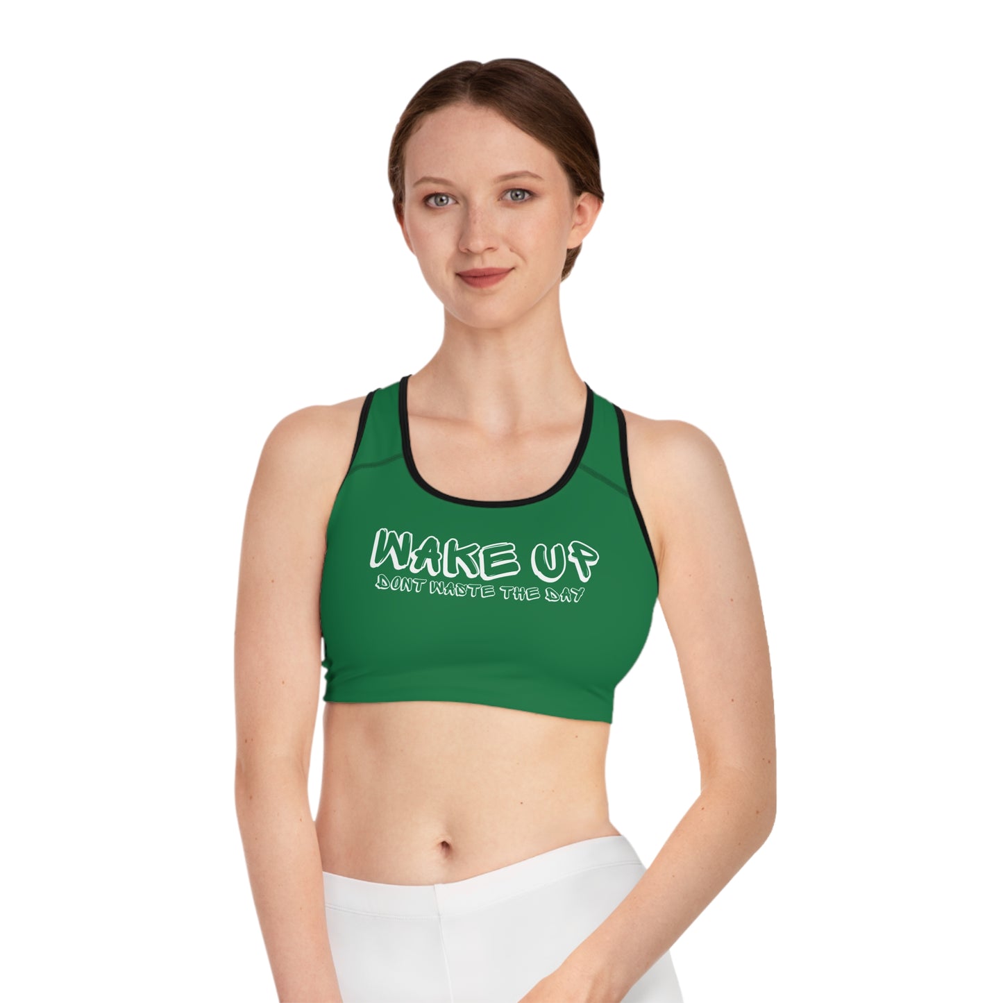 WAKE UP Sprots Bra (Green)