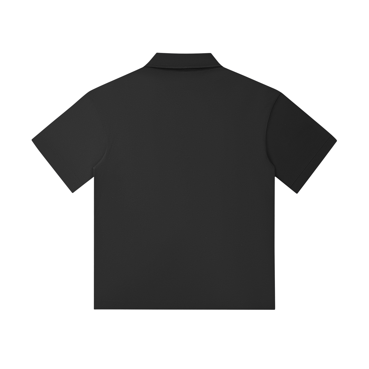 WAKE UP Drop Shoulder Short-Sleeve Polo