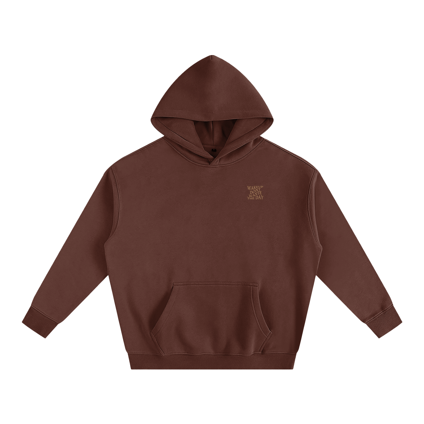 WAKE UP FOF Oversized Fleeced Hoodie