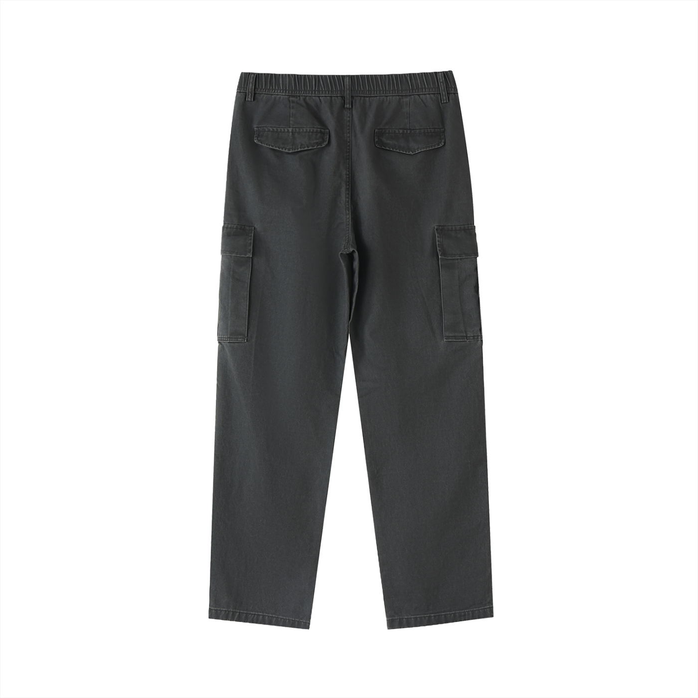WAKE UP Cotton Elastic-Waist Cargo Pants
