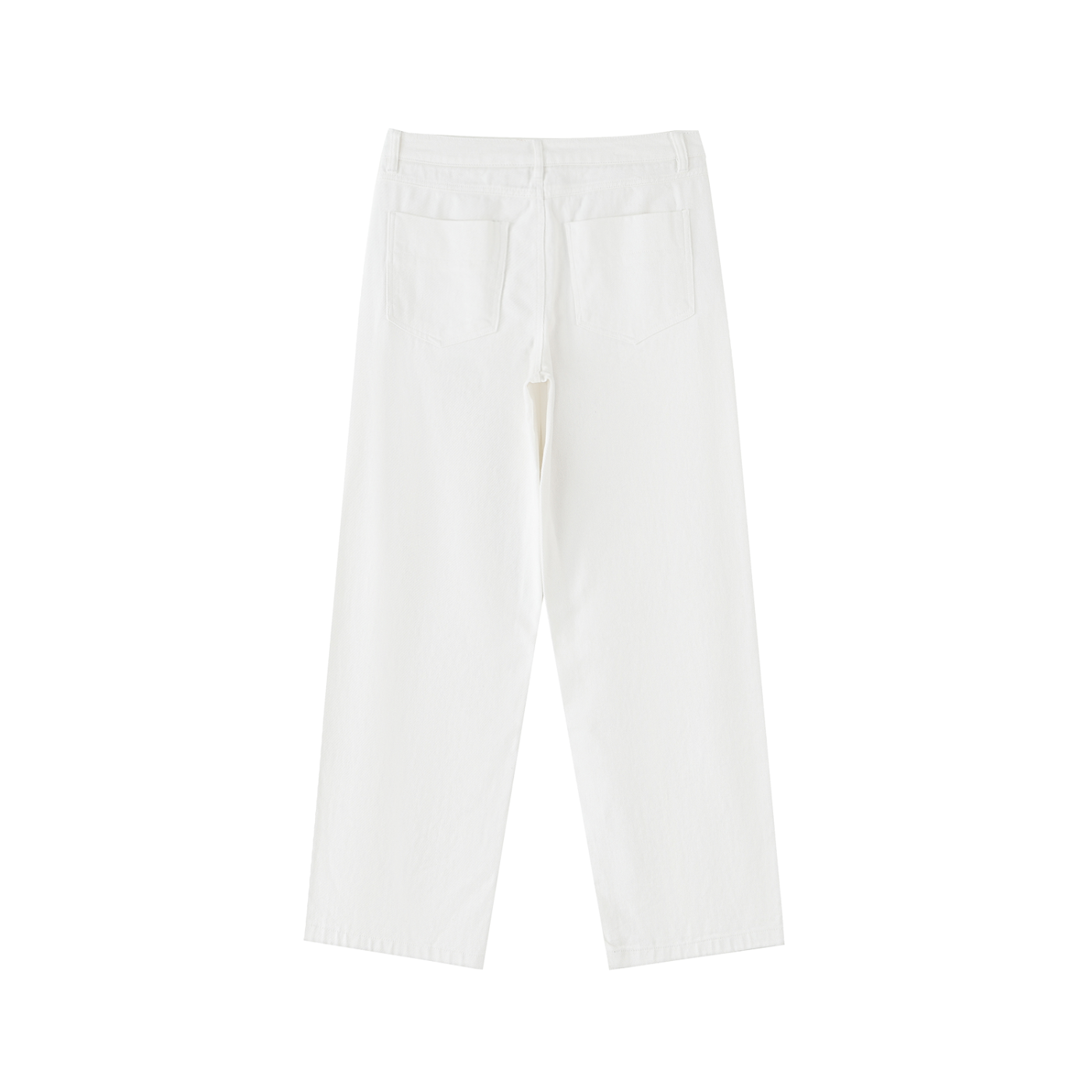 WAKE UP Heavyweight Cotton Straight-Leg Pants