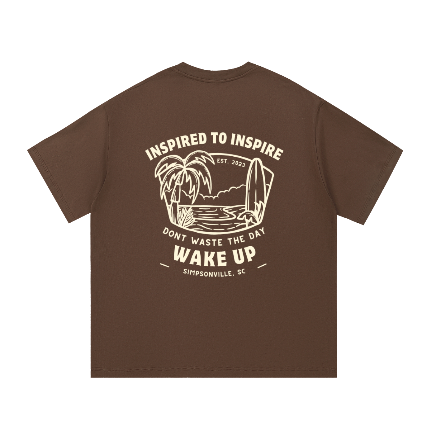 WAKE UP Summer Beach Tee