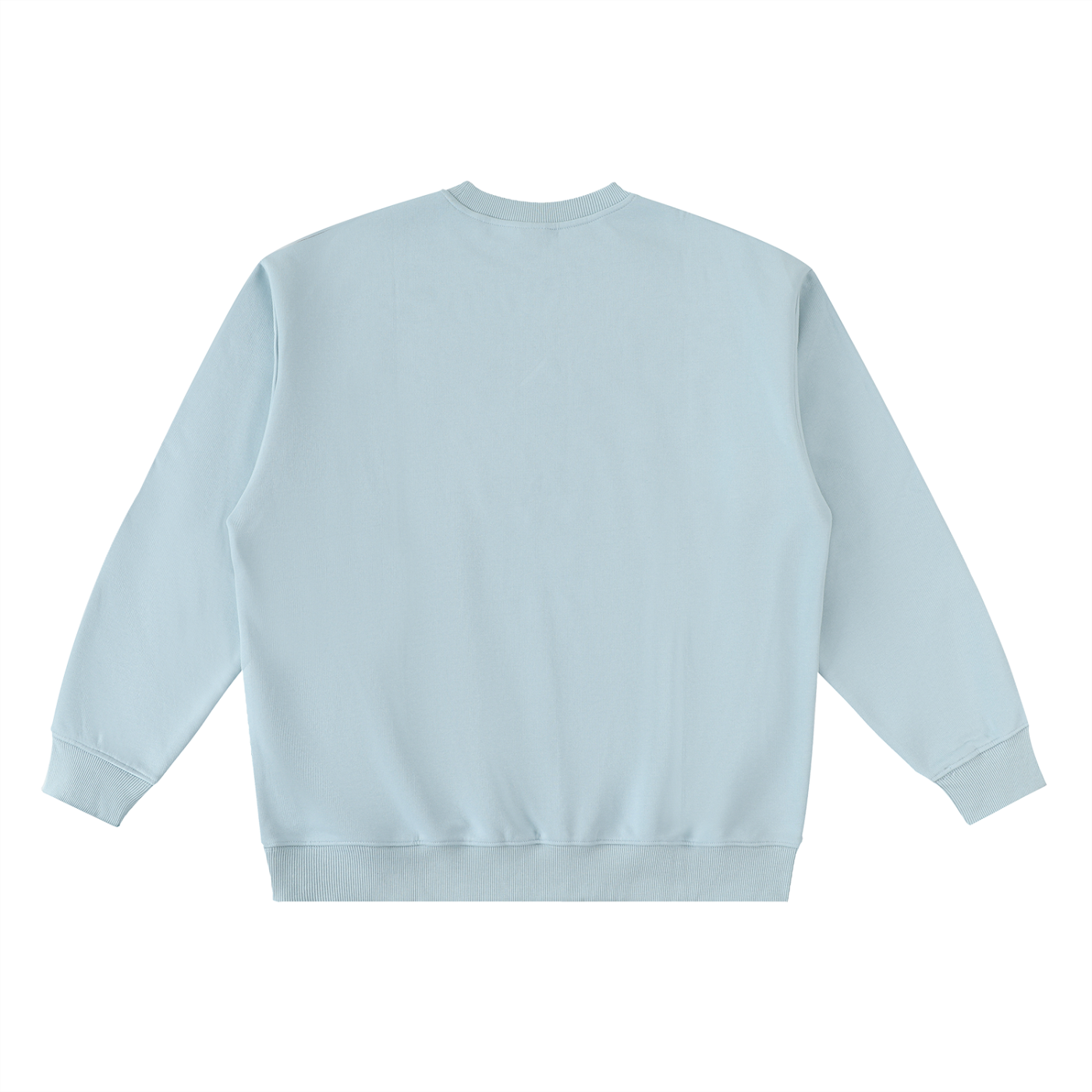 WAKE UP Oversized Crewneck Taped Sweatshirt