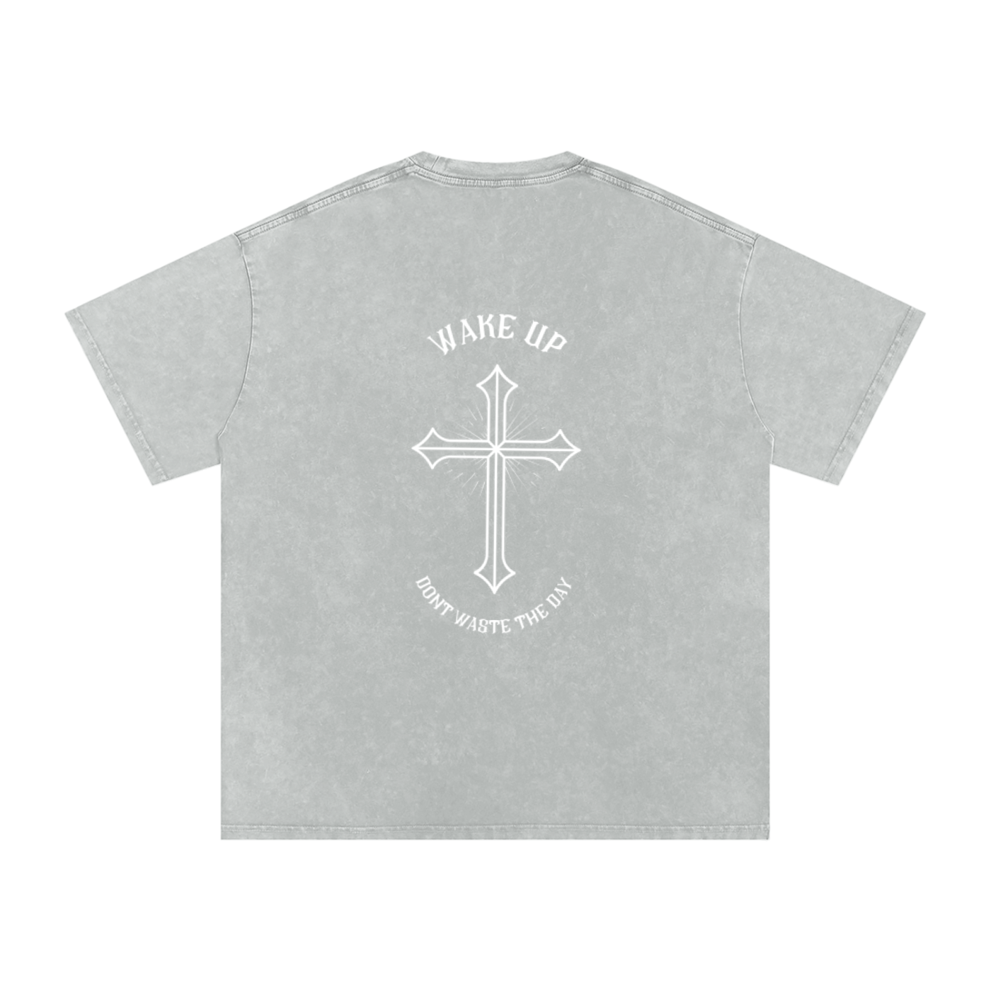 WAKE UP Oversized Heavy T-Shirt