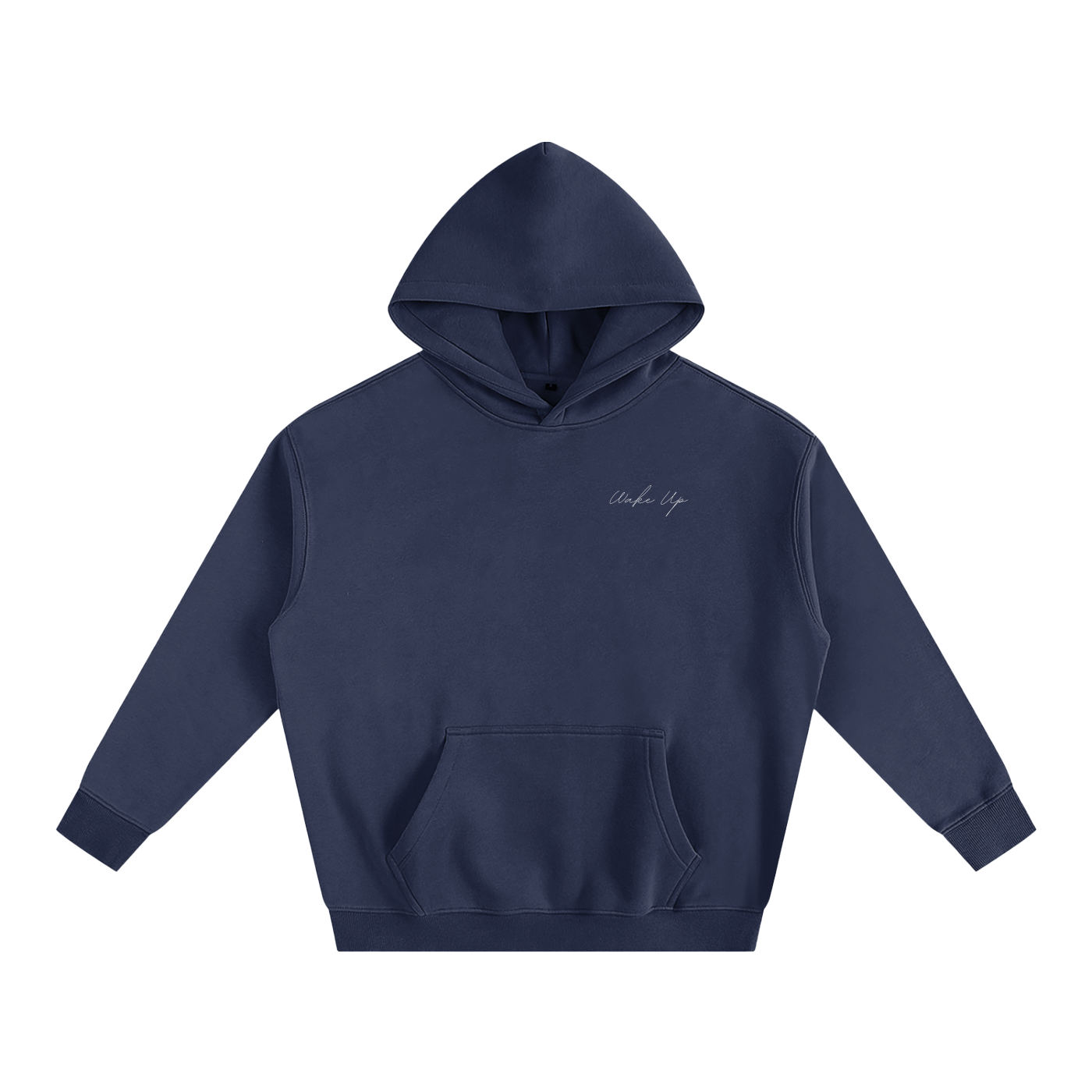 WAKE UP Oversized Fleeced Hoodie