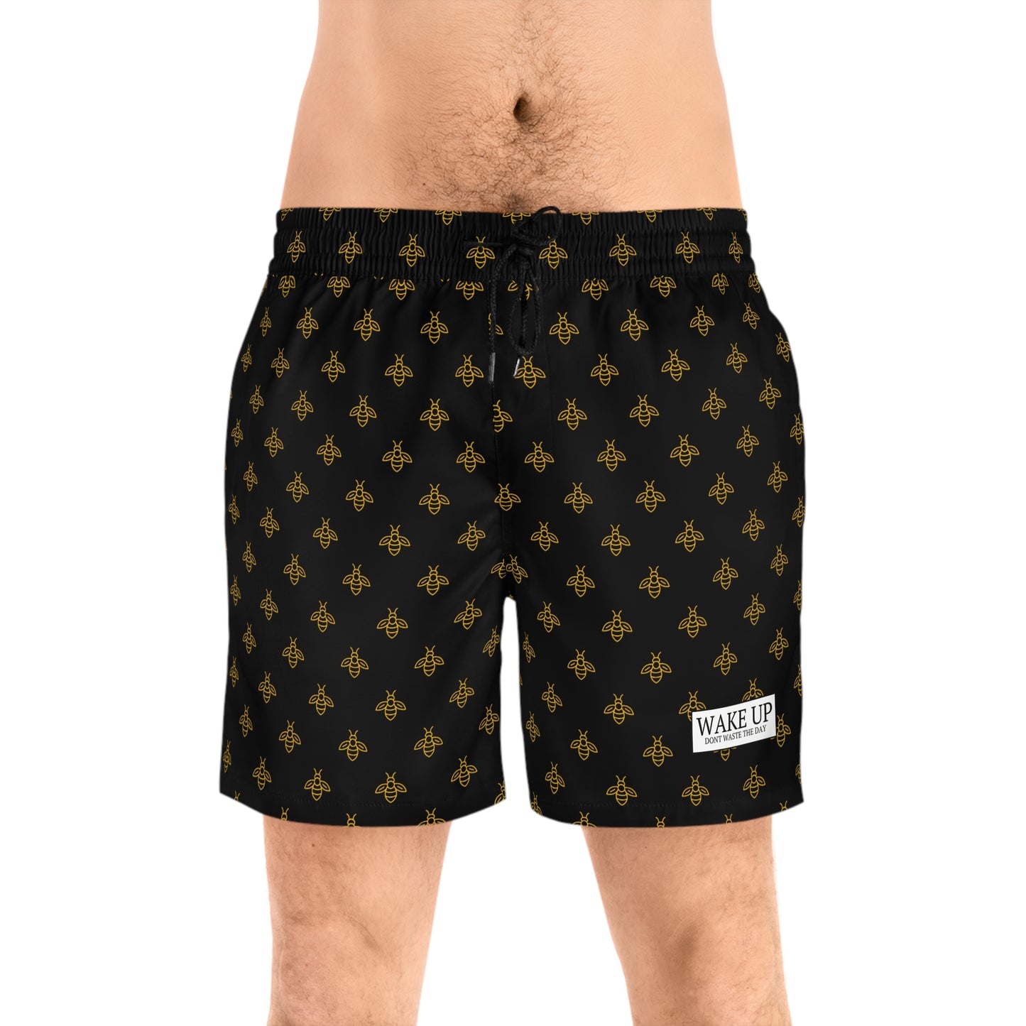 WAKE UP Spring Shorts (Bee Print)
