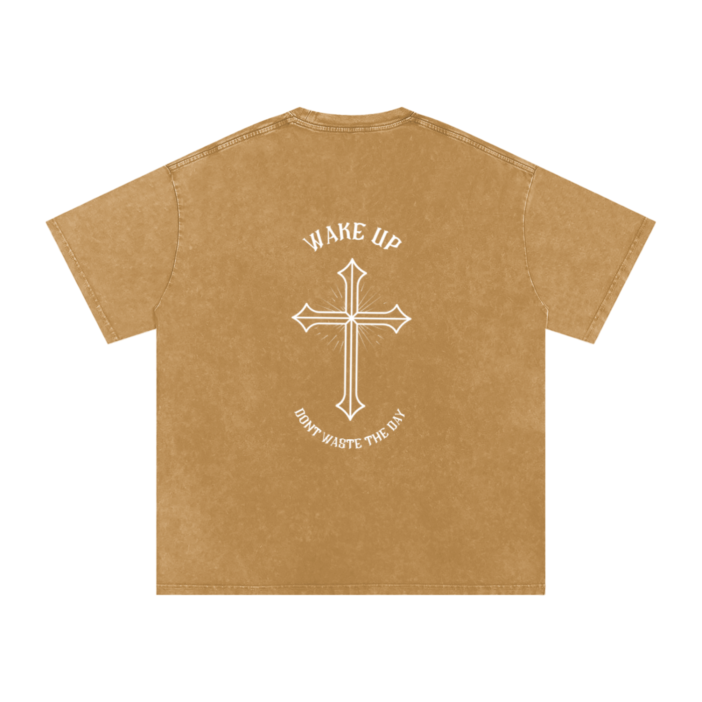 WAKE UP Oversized Heavy T-Shirt