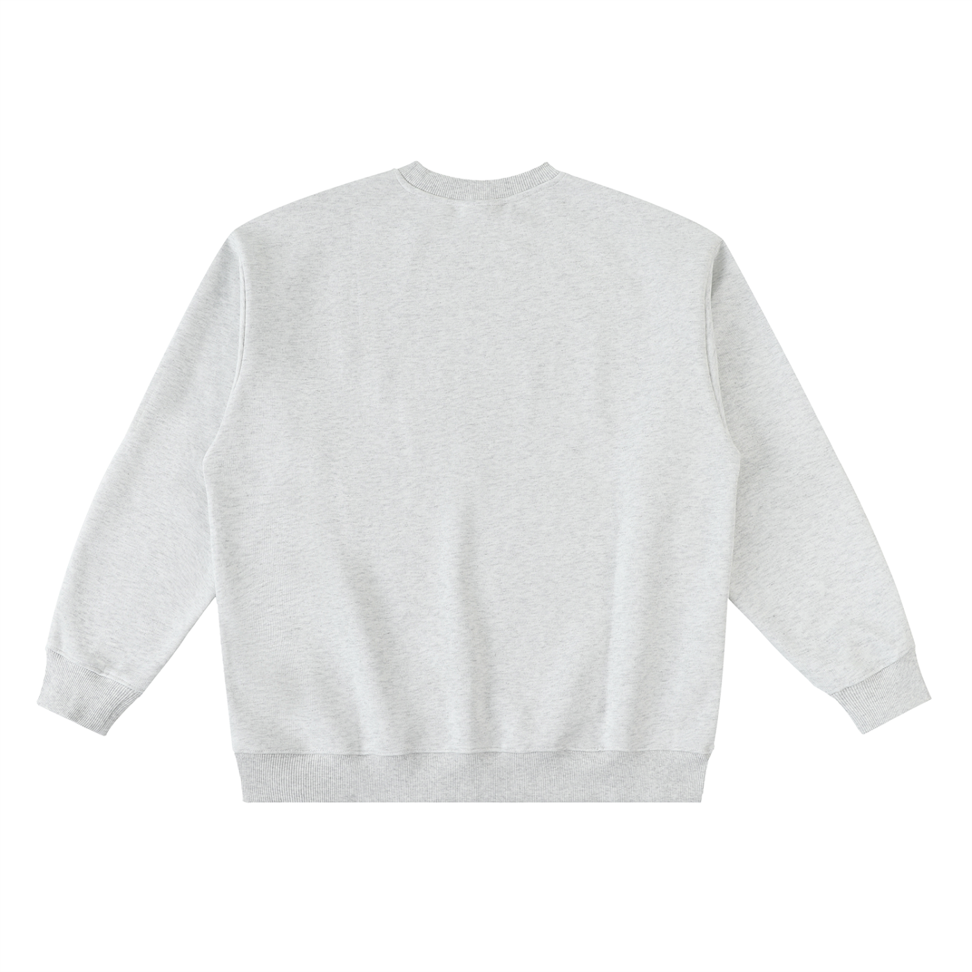 WAKE UP Oversized Crewneck Taped Sweatshirt
