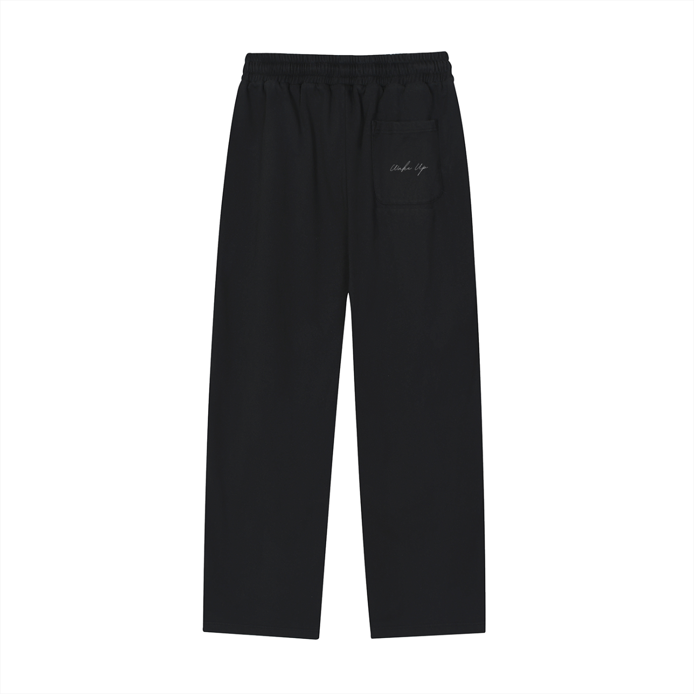 WAKE UP Reflection Striped Straight-Leg Sweatpants