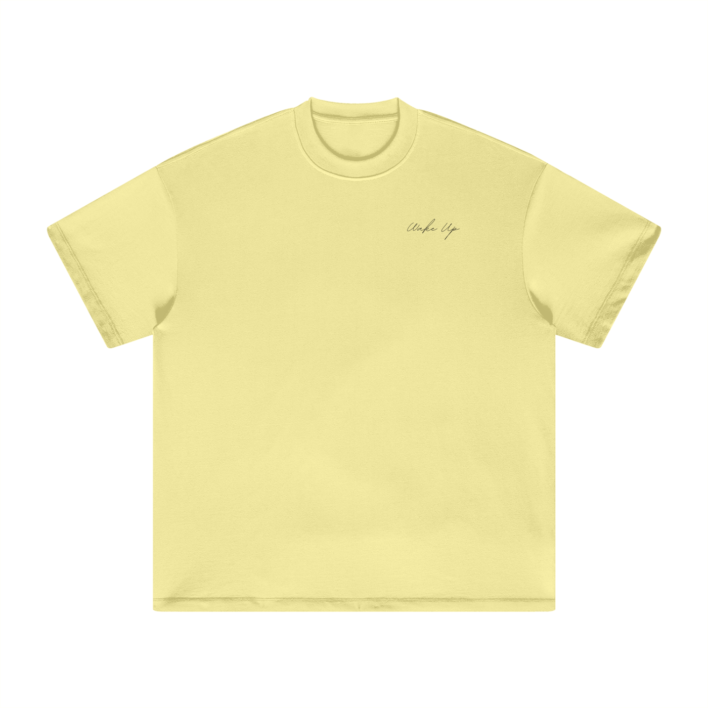WAKE UP Heavyweight Earth Tone T-Shirt