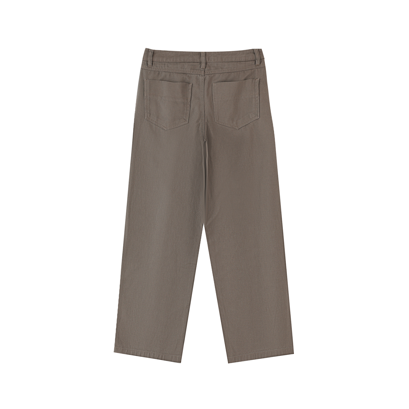 WAKE UP Heavyweight Cotton Straight-Leg Pants