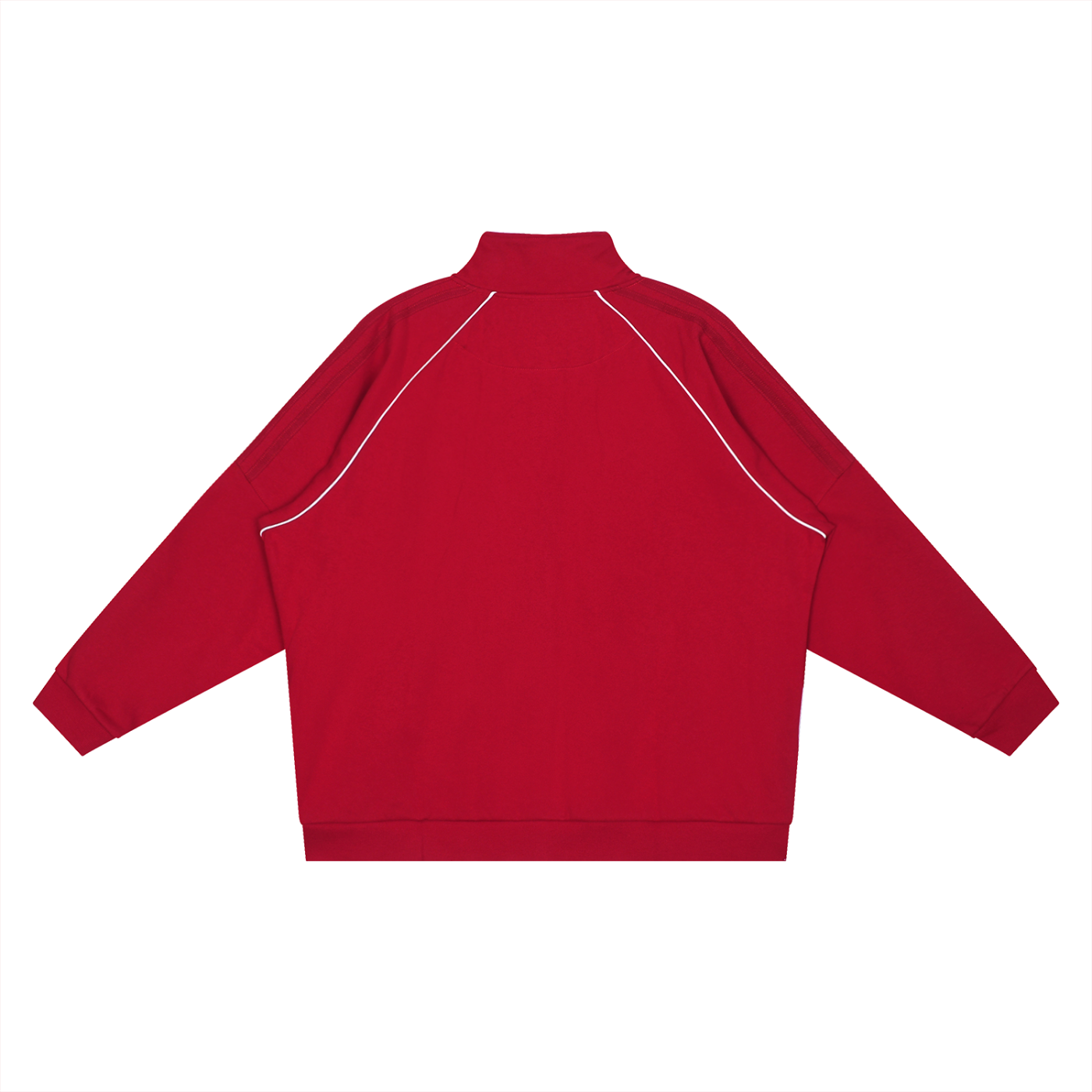 WAKE UP Reflection Striped Raglan Sleeve Jacket