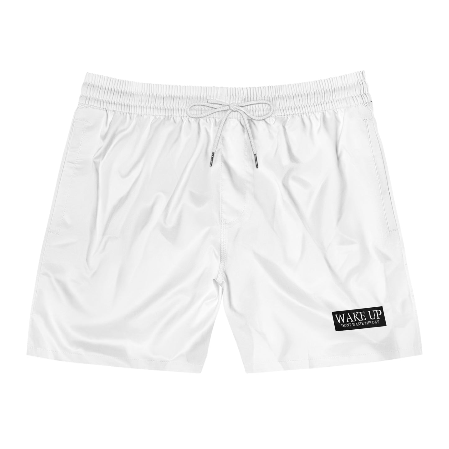 WAKE UP Spring Shorts (White)