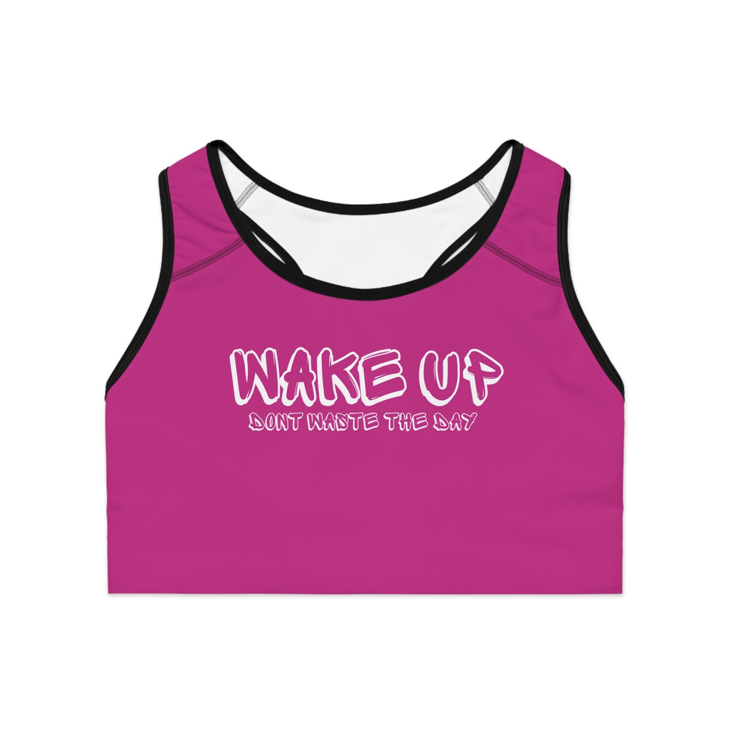 WAKE UP Sprots Bra (Pink)