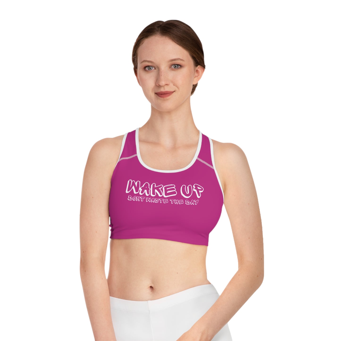 WAKE UP Sprots Bra (Pink)