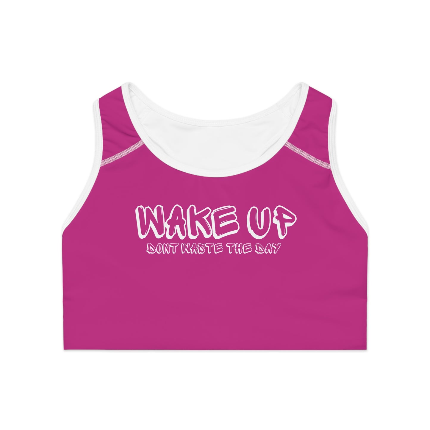 WAKE UP Sprots Bra (Pink)