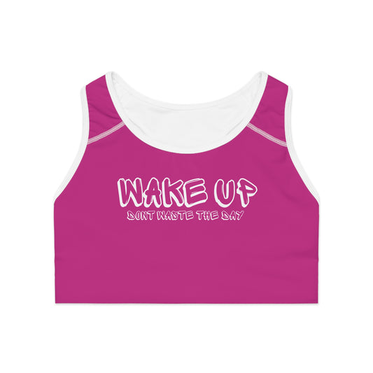 WAKE UP Sprots Bra (Pink)