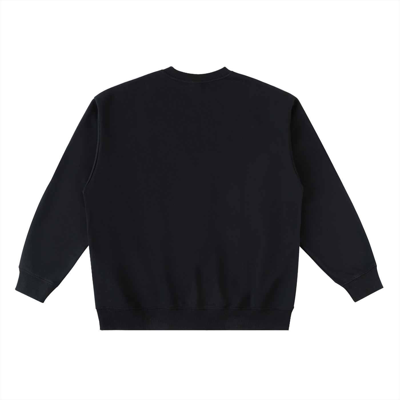 WAKE UP Oversized Crewneck Taped Sweatshirt