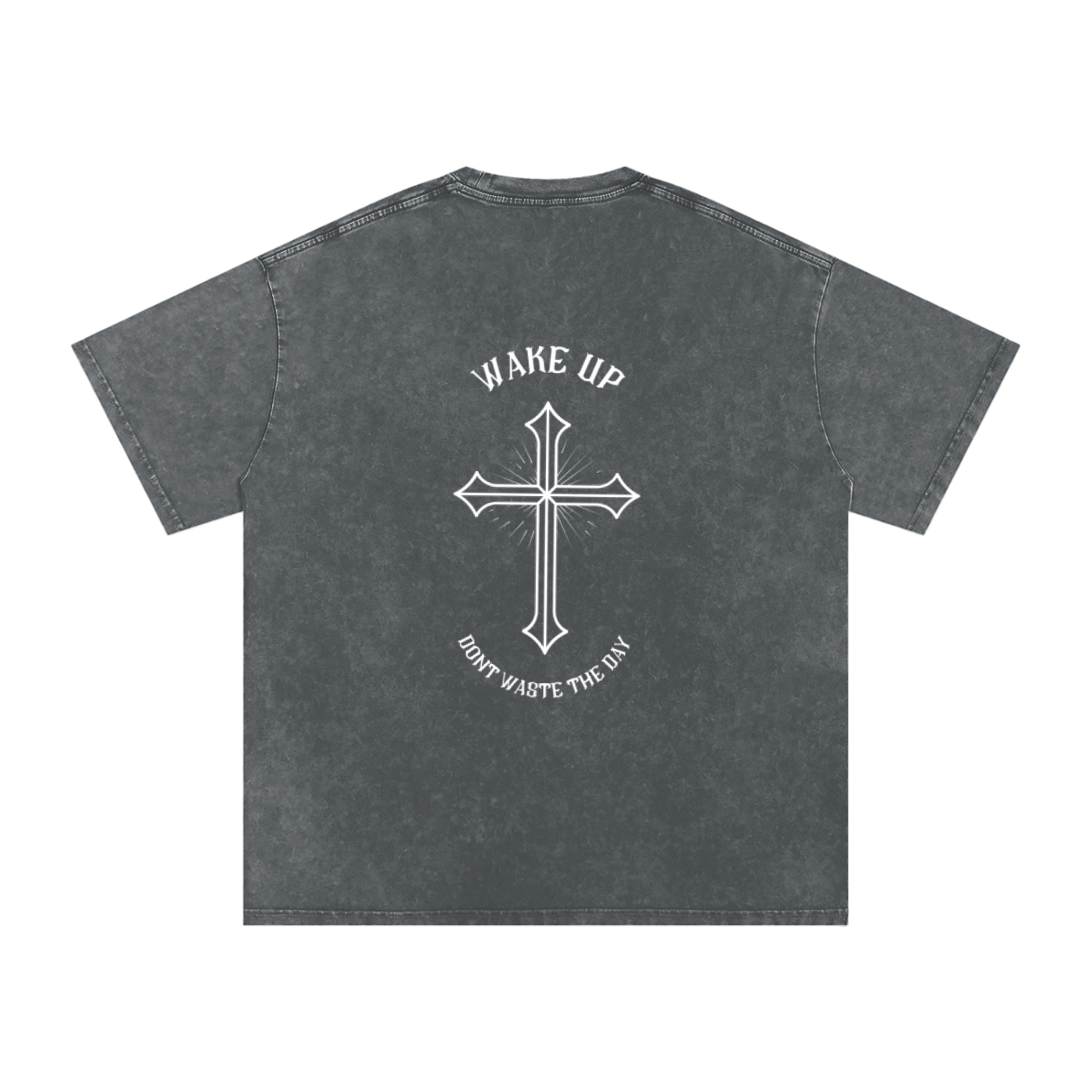 WAKE UP Oversized Heavy T-Shirt