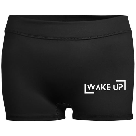 WAKE UP Activewear Ladies' Fitted  2.5 inch Inseam Shorts