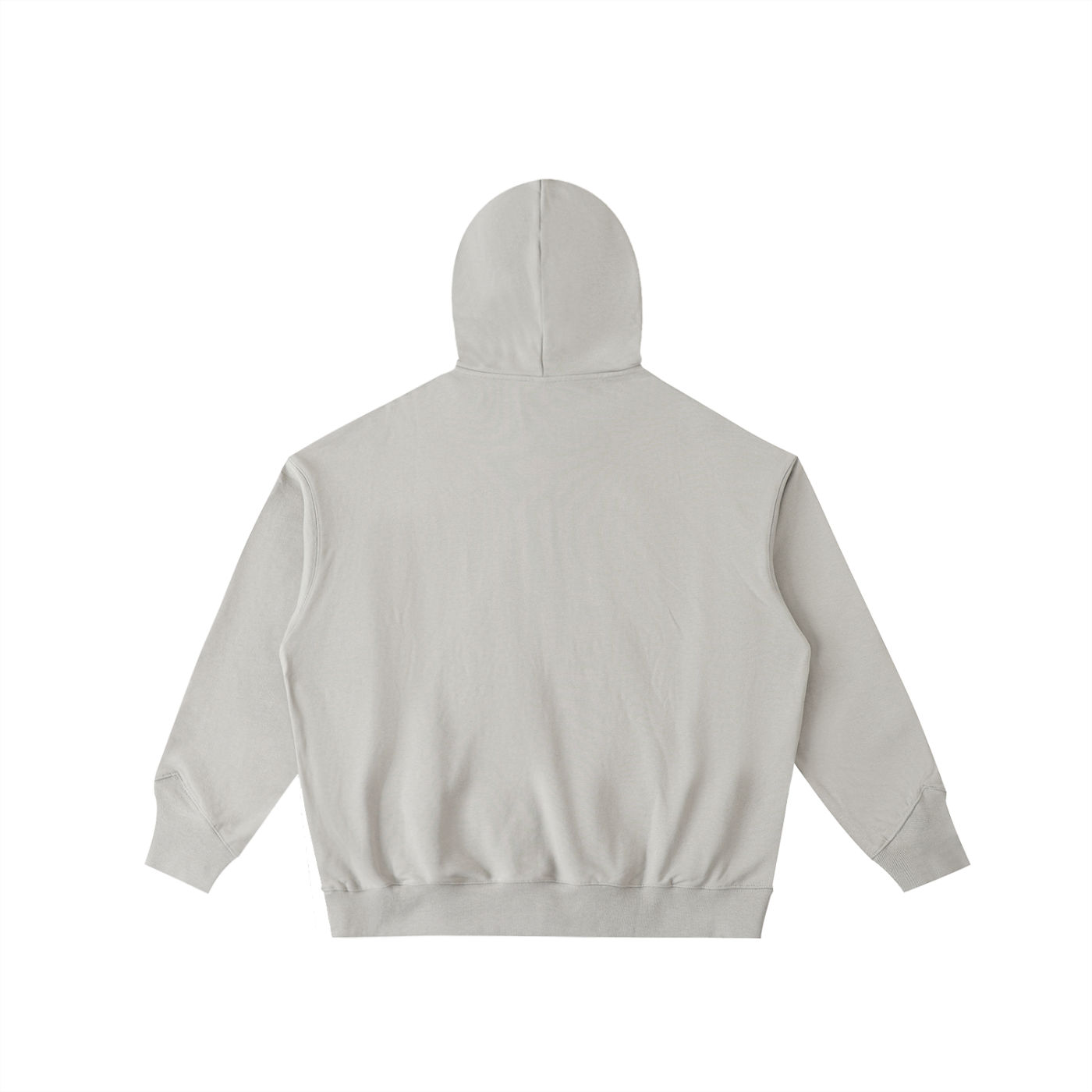 WAKE UP Big Hood Half-Zip Fleece Hoodie