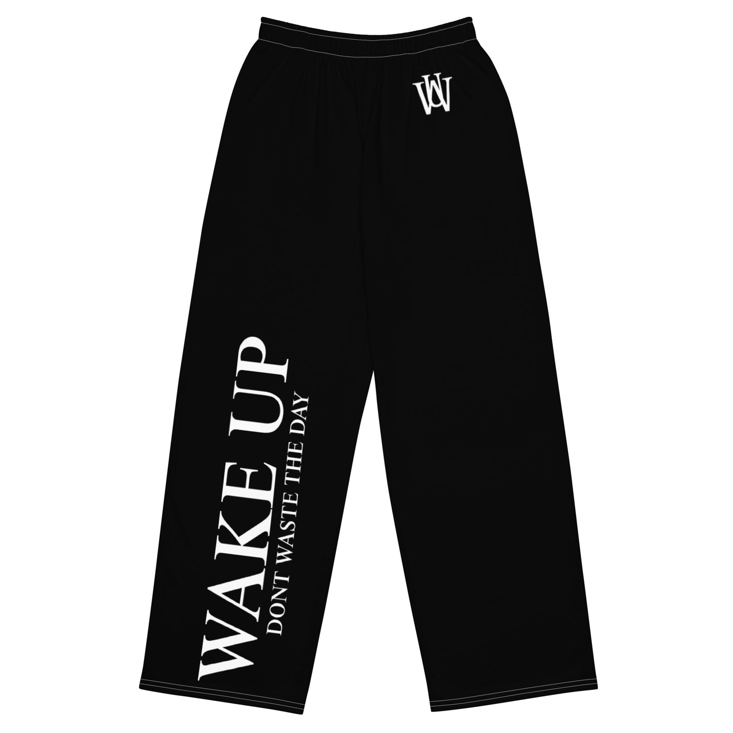 WAKE UP Pajama Pants (BLACK)