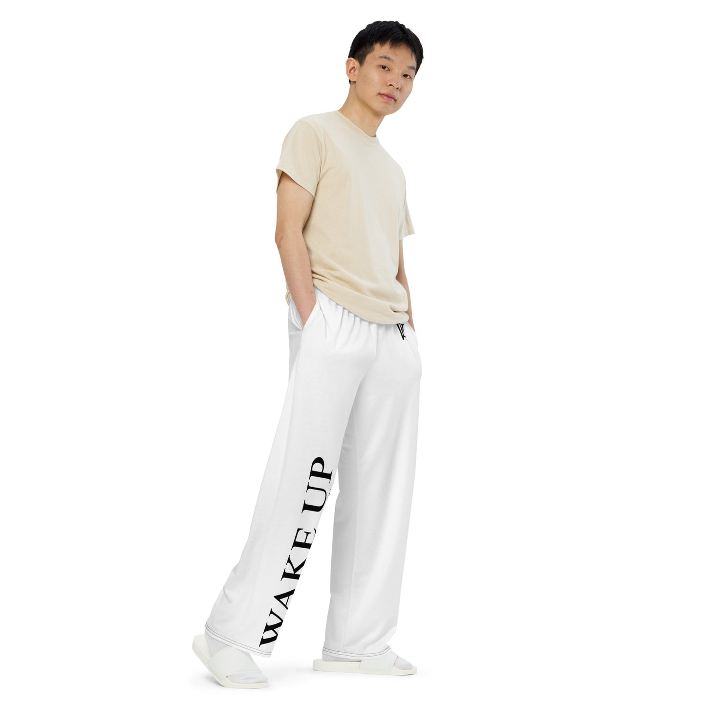 Pantalón de pijama WAKE UP (BLANCO)