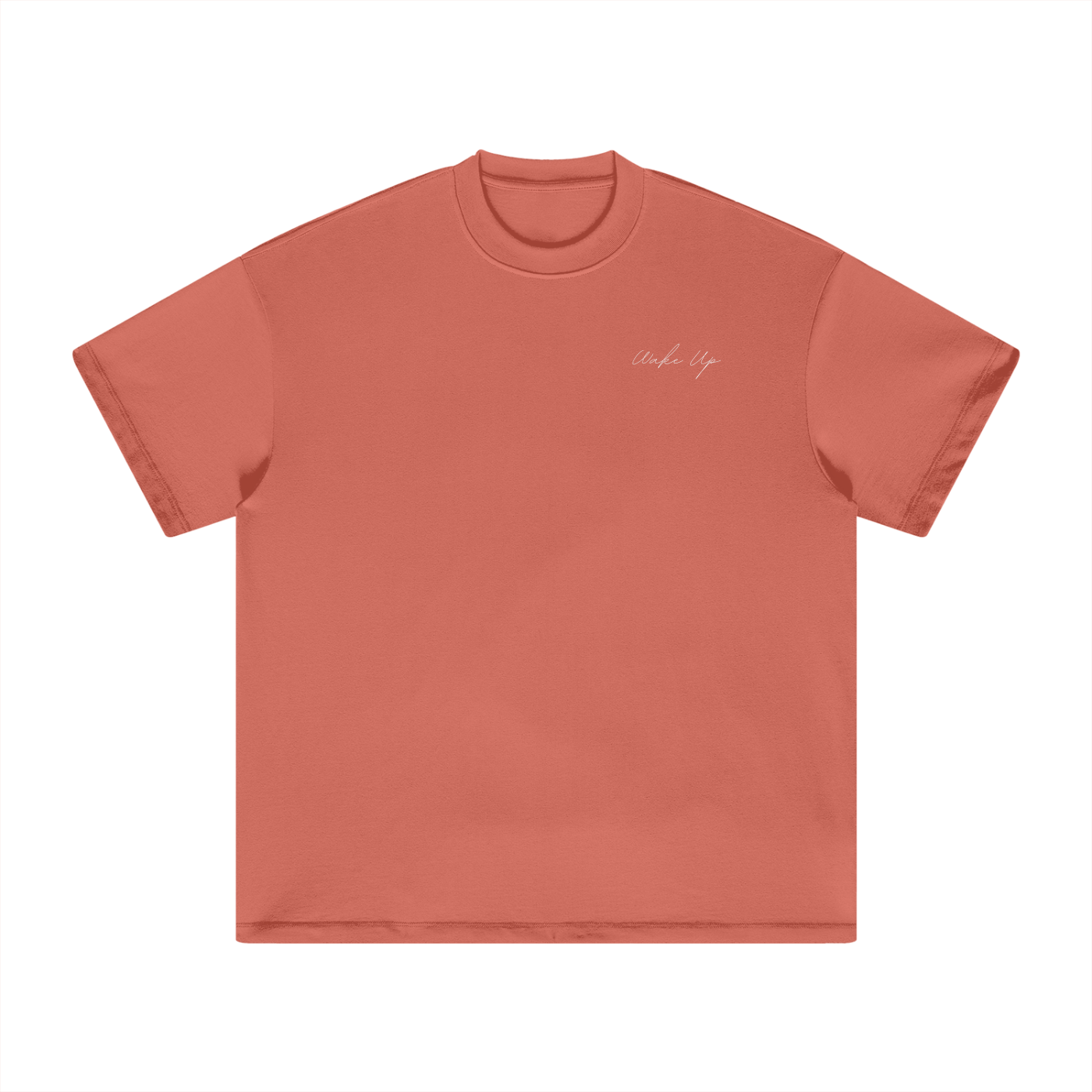 WAKE UP Heavyweight Earth Tone T-Shirt