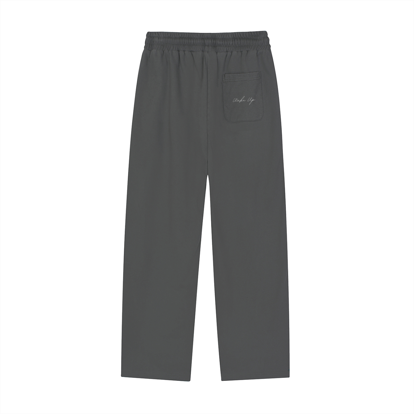 WAKE UP Reflection Striped Straight-Leg Sweatpants