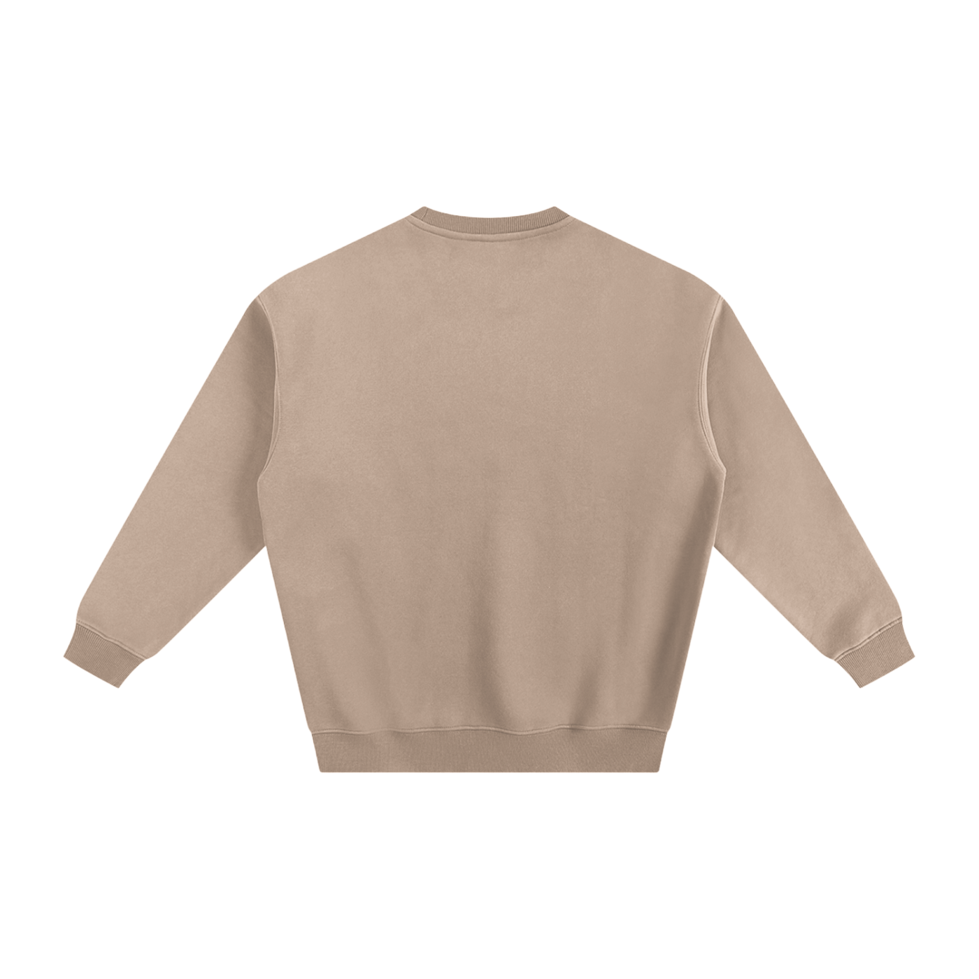 WAKE UP Heavy Simple Fleece Sweatshirt