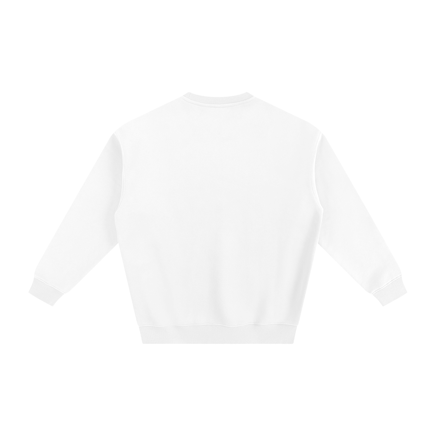 WAKE UP Heavy Simple Fleece Sweatshirt