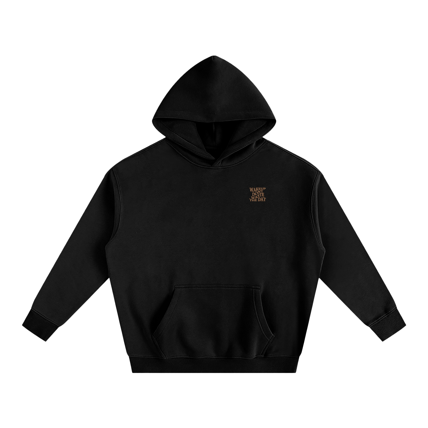 WAKE UP FOF Oversized Fleeced Hoodie