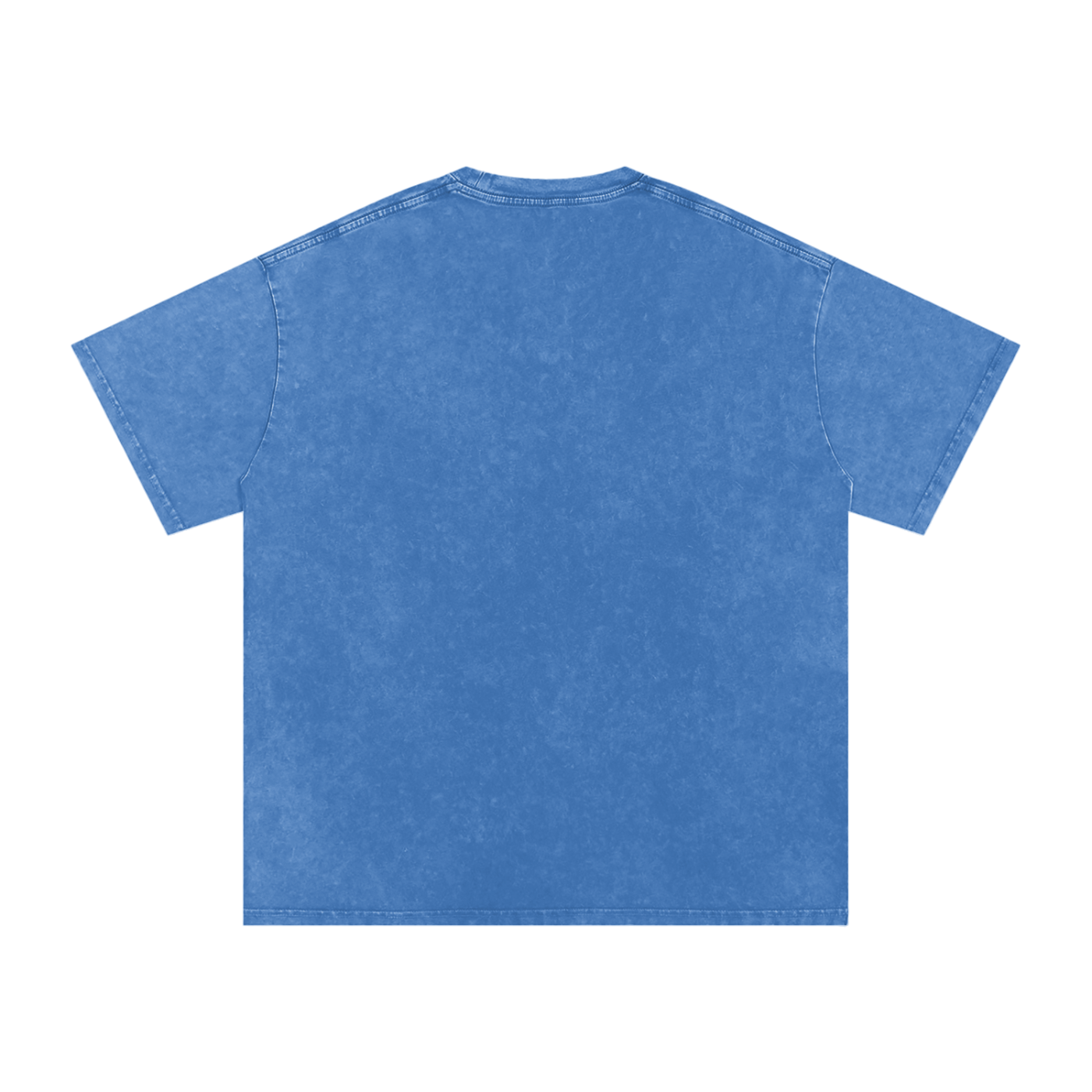 WAKE UP Snow Washed Oversized Cotton T-Shirt
