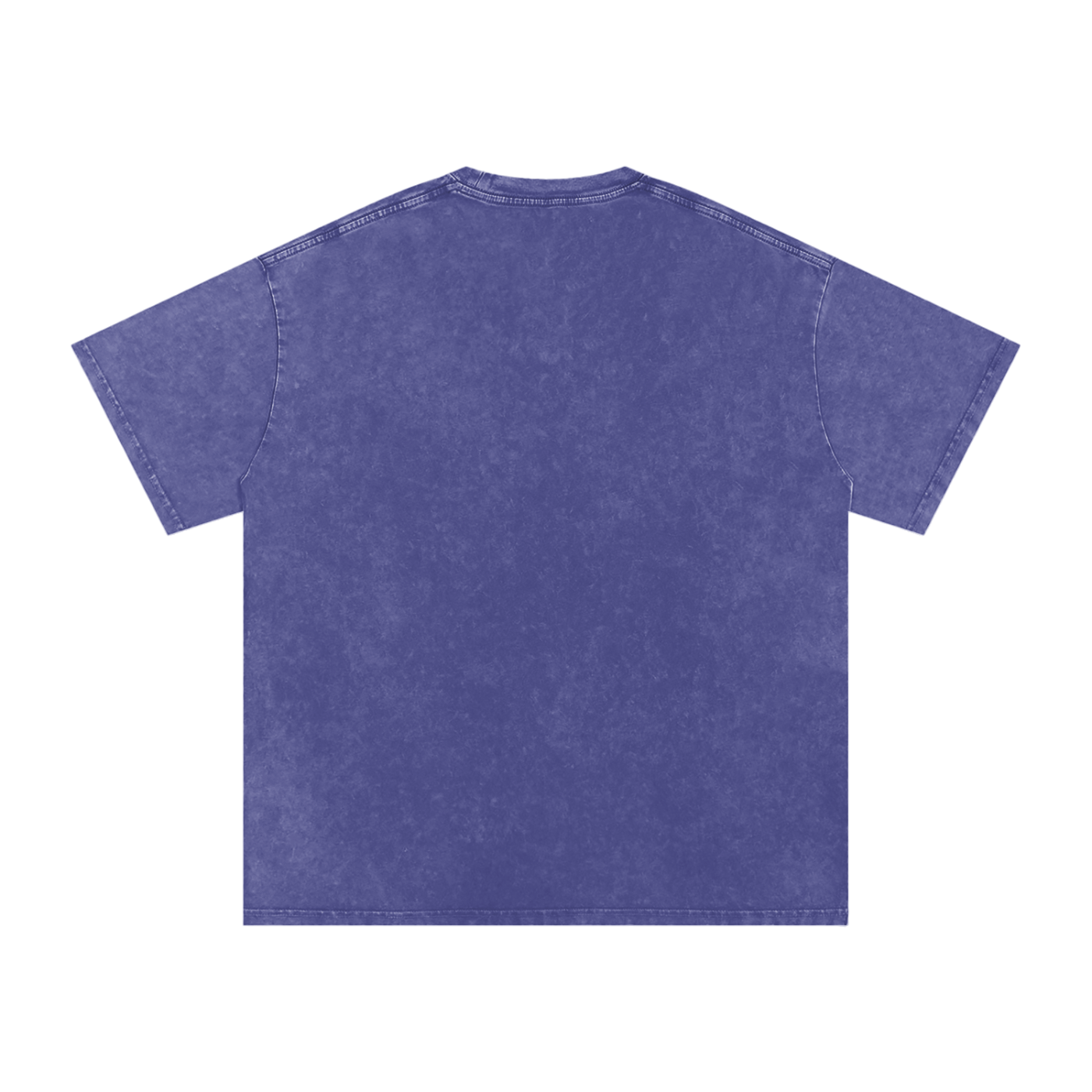 WAKE UP Snow Washed Oversized Cotton T-Shirt