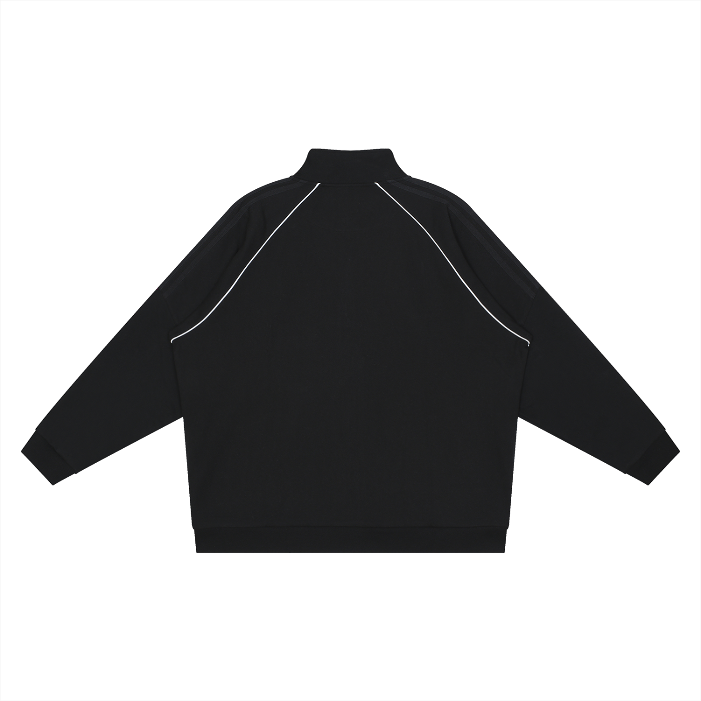 WAKE UP Reflection Striped Raglan Sleeve Jacket