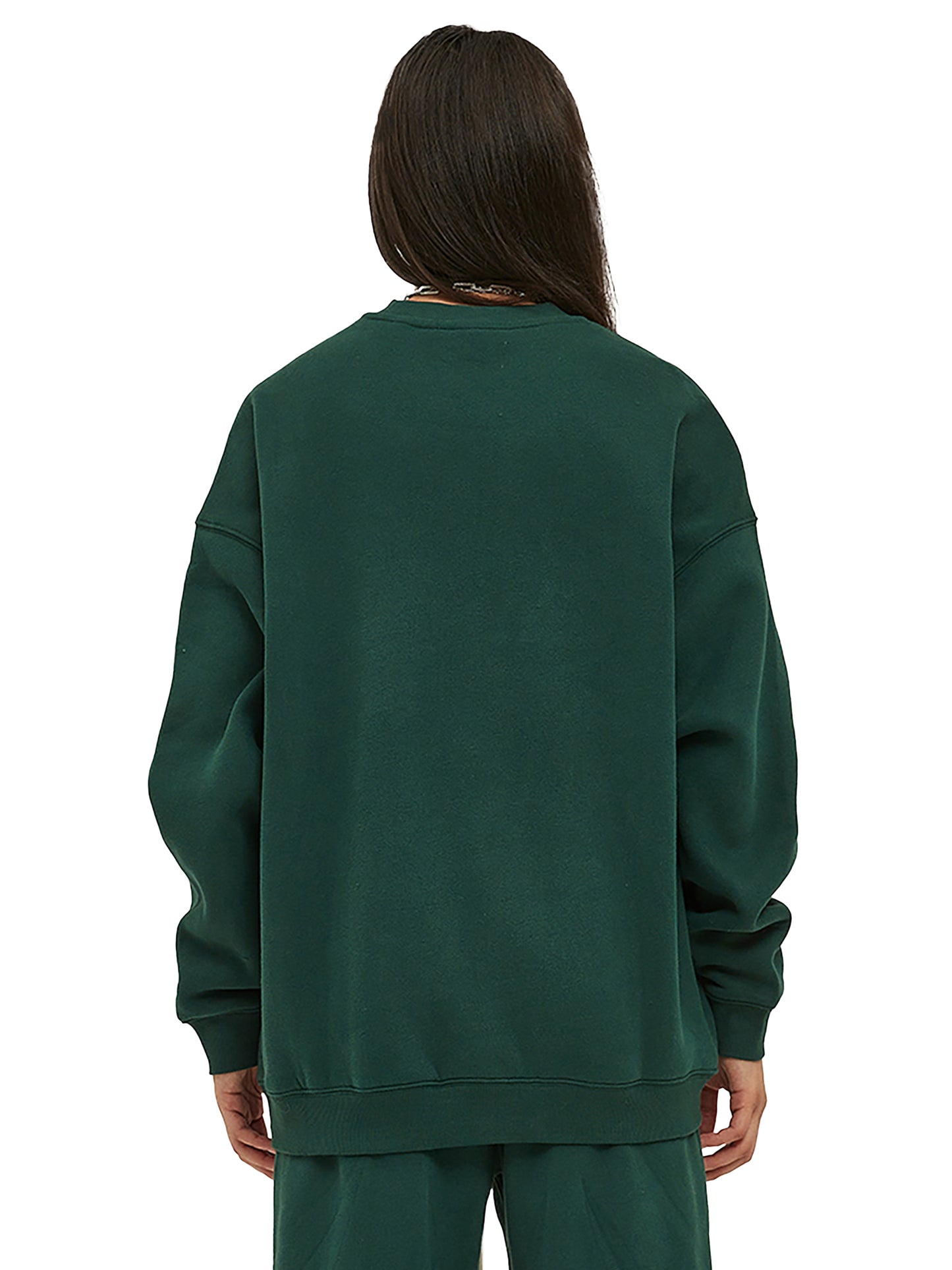 WAKE UP Heavy Simple Fleece Sweatshirt