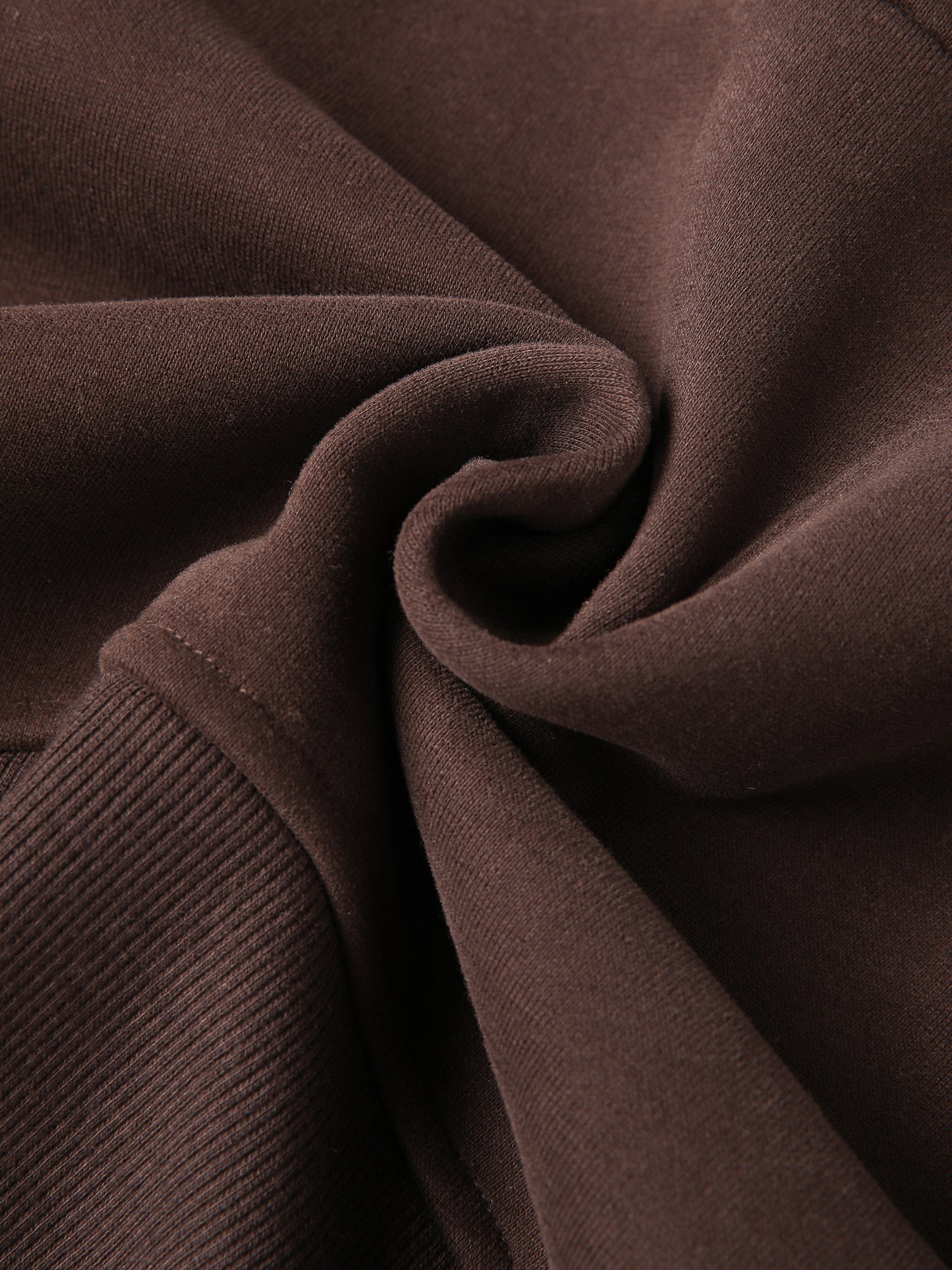 WAKE UP Cropped Half-Zip Hoodie