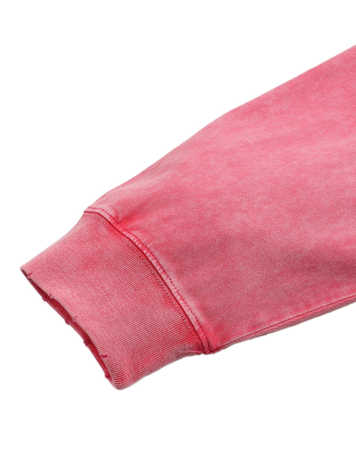 WAKE UP Snow Washed Frayed Long Sleeve