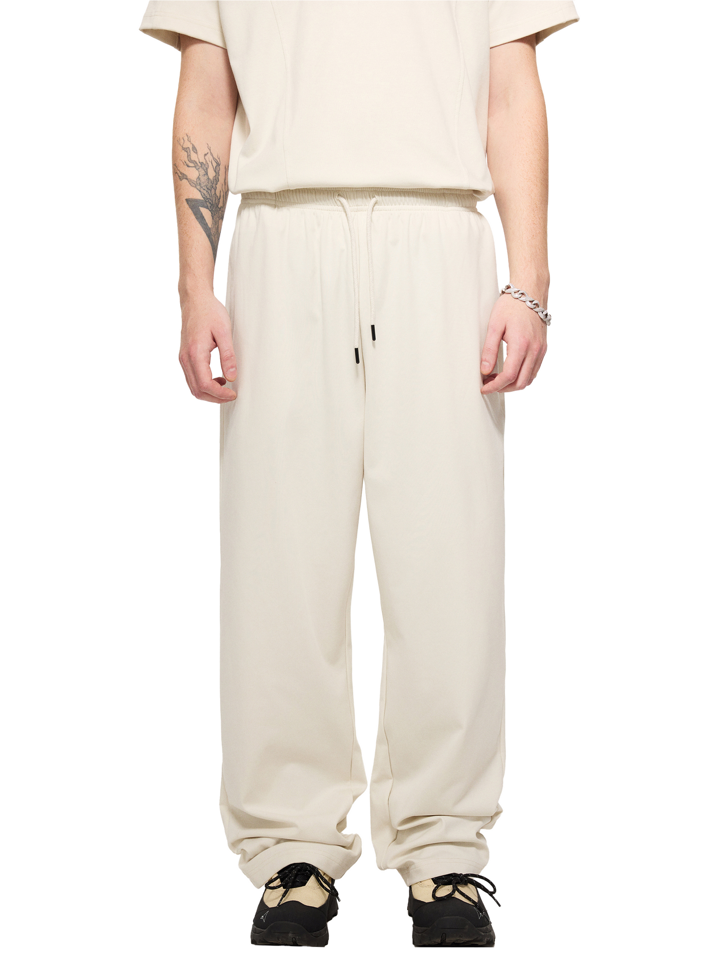 WAKE UP Mesh-Lined Quick-Dry Athletic Leg Pants