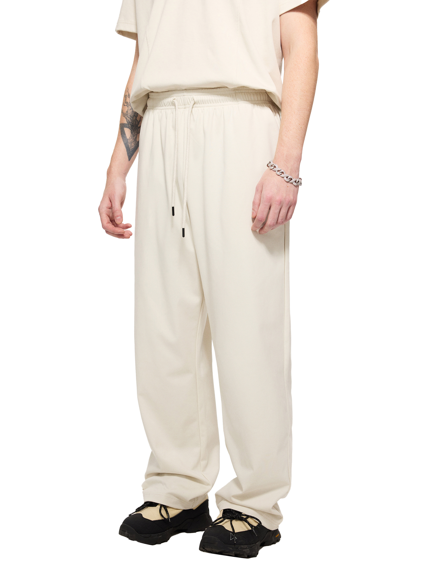 WAKE UP Mesh-Lined Quick-Dry Athletic Leg Pants